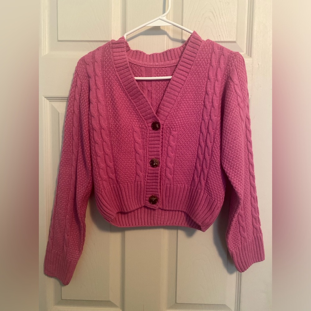 Pink Cardigain